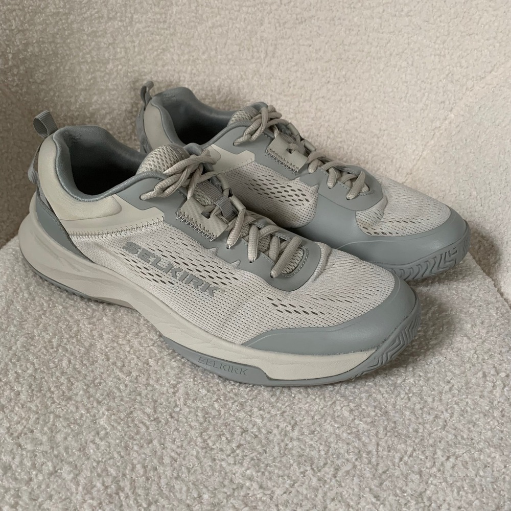 Selkirk CourtStrike Pickleball Sneakers Shoes Light Grey Men's 12